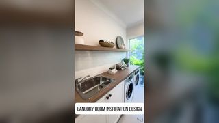 طراحی الهام بخش اتاق لاندری