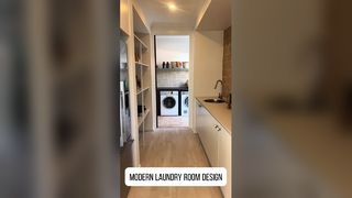 طراحی اتاق لباسشویی مدرن