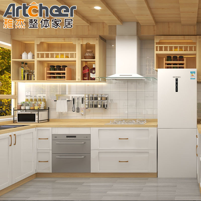 خرید کابینت های آشپزخانه چوبی جامد با قیمت بی نظیر ساخت آنلاین