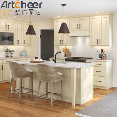 خرید کابینت های لاغر در رنگ بلوط ساخته شده از چوب بلوط جامد برای طراحی آشپزخانه سفارشی ساخت آنلاین