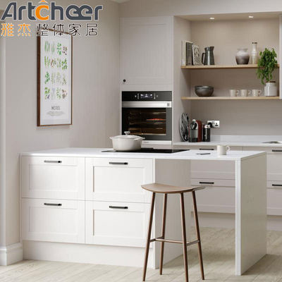 خرید کابینت آشپزخانه مدرن سبک آمریکایی در چوب جامد با اندازه سفارشی ساخت آنلاین