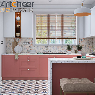 خرید کابینت های آشپزخانه رنگی با طراحی بالا ساخت آنلاین