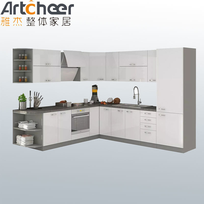 خرید کابینت آشپزخانه ویلا با طراحی ماژولار / RTA و اندازه سفارشی در مواد پلائیوود ساخت آنلاین