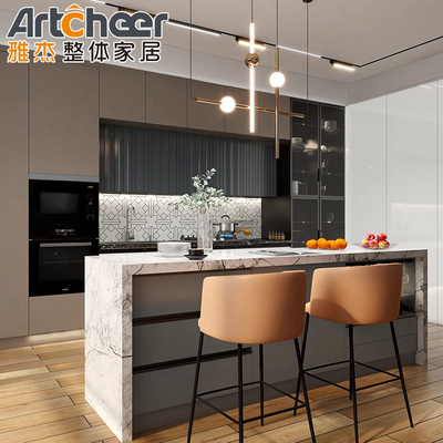 خرید کابینت های آشپزخانه ضد آب طراحی سنتی با نصف قطر کنت کنت ساخت آنلاین