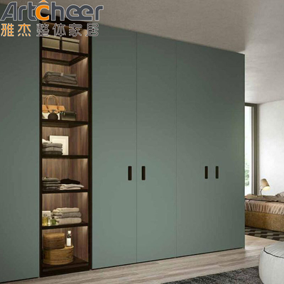 خرید کابینت کمد اتاق خواب مدرن با طراحی ساده و دستگیره کابینت ساخت آنلاین