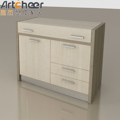خرید سبک مدرن E0 مواد درجه سفارشی Pvc آماده ساخته شده کوچک مینی مجموعه کابینت آشپزخانه ساخت آنلاین