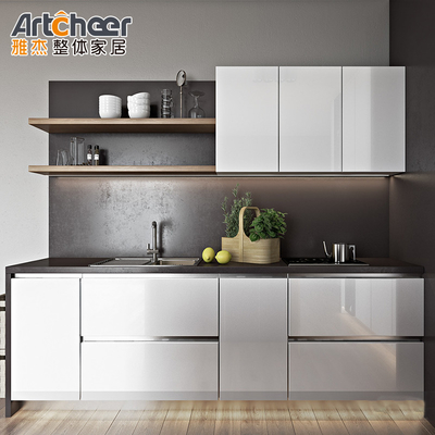 خرید کابینت آشپزخانه مدرن و لوکس با کابینت دیواری پایدار و مجموعه کامل ساخت آنلاین