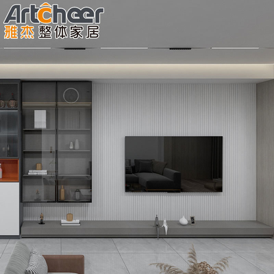 خرید کابينت تلويزيون و ميز قهوه اي مدرن و لوکس براي اتاق نشيمن مناسب است ساخت آنلاین