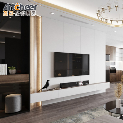 خرید فروش کابینت تلویزیون دیواری دوستانه برای طراحی مبلمان مدرن خانه ساخت آنلاین