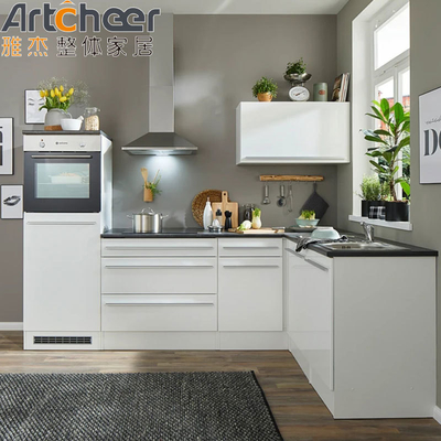مبلمان آشپزخانه نصف بولنوز کنترول میز کار مجموعه کامل کابینت های طراحی مدرن