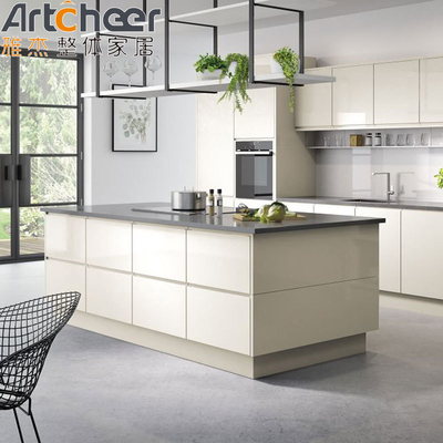 کابینت آشپزخانه سفید E1 وسایل آشپزخانه خود را با سبک مدرن ذخیره کنید
